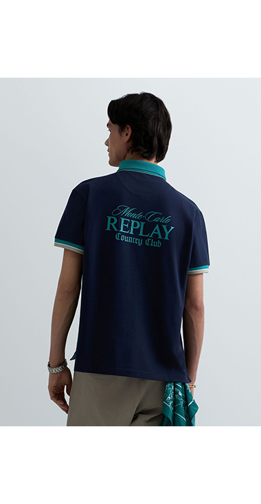 REPLAY × Monte Carlo Country Club ポロシャツ｜REPLAY